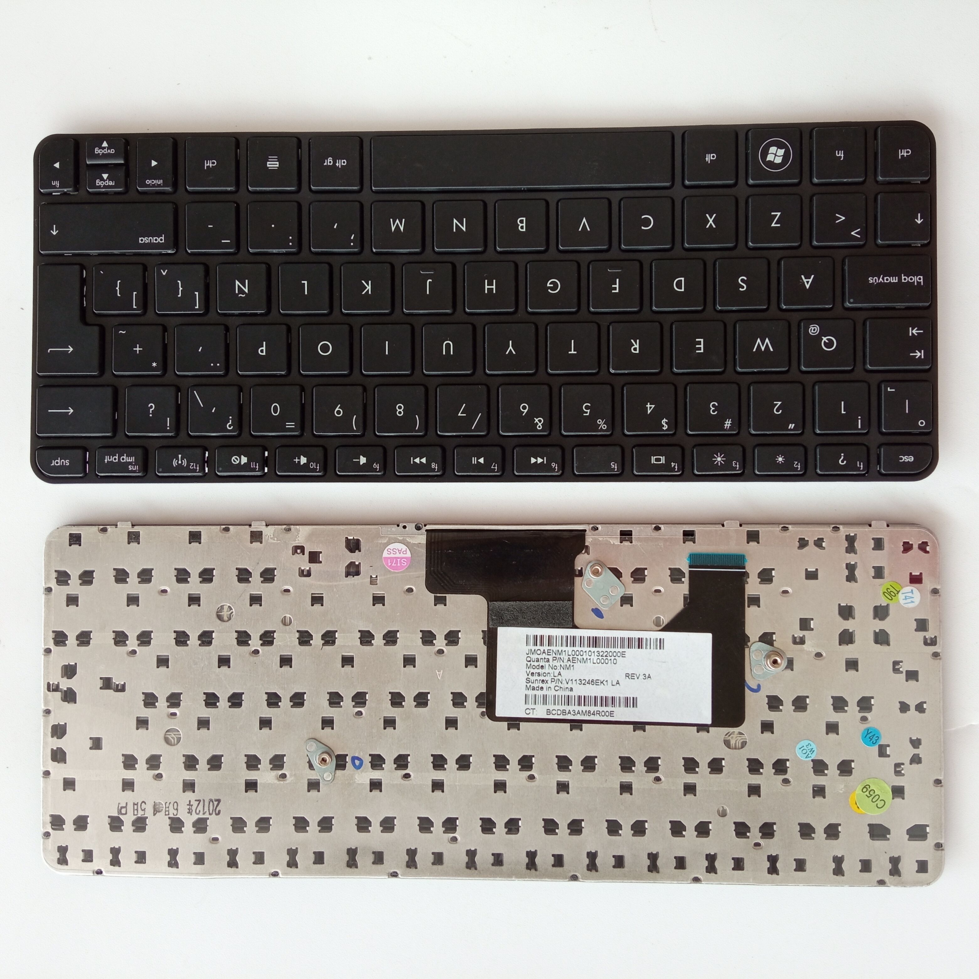 Picture of New Replacement Laptop Keyboard For HP 210-2000/MINI210-2000 BLACK FRAME BLACK LA Layout